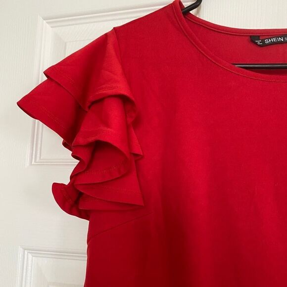 SHEIN red bodysuit - Picture 3 of 4